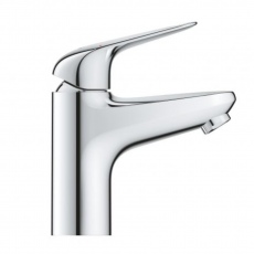 24256001 *Смеситель для раковины GROHE EuroEco c нажимным донным клапаном, S-size, хром