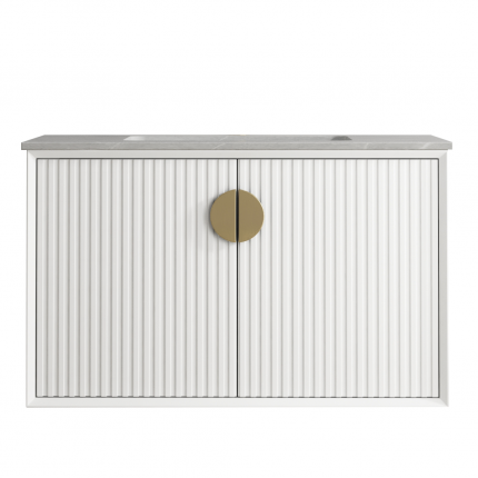 Тумба для ванной комнаты в комплекте с раковиной Minotti Bello 80см