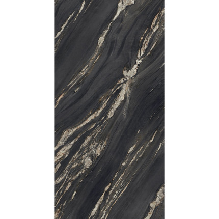 Керамогранит TROPICAL BLACK lucidato shiny 1500x3000