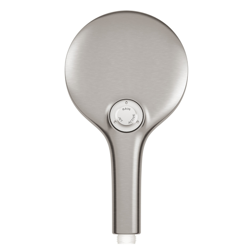26574DC0 Ручной душ GROHE Rainshower SmartActive 130, 3 вида струи, суперсталь