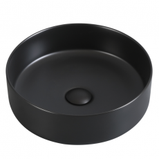 Раковина накладная Minotti Crea matt black