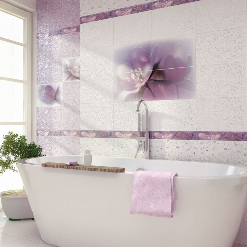 BWU45LIL323 Бордюр Lila 80*364*6.5 (22 шт в коробке)