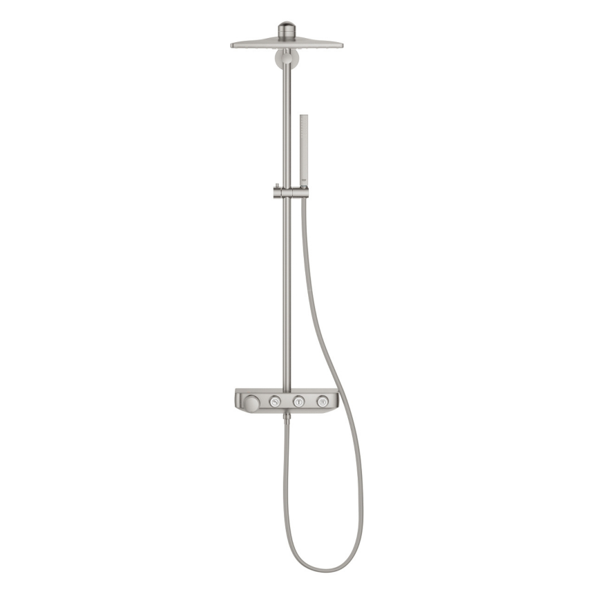 26508DC0 *Душевая система GROHE Euphoria SmartControl 310 DUO Cube с термостатом, суперсталь