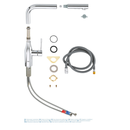 30270000 *Смеситель для мойки GROHE Essence+, хром