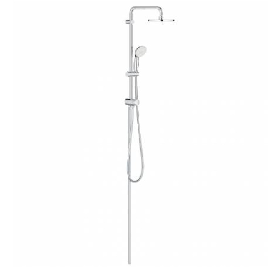 27399002 Душевая система GROHE New Tempesta Rustic 200 с переключателем, хром