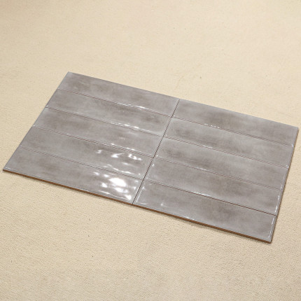 Керамическая плитка M7532P1 light grey glossy