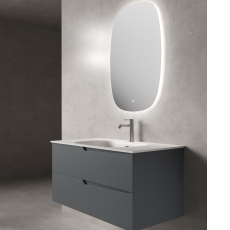 Тумба для ванной комнаты в комплекте с раковино Minotti Style 100см