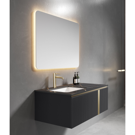 Тумба для ванной комнаты в комплекте с раковиной Minotti Deluxe 100см