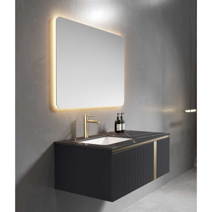 Тумба для ванной комнаты в комплекте с раковиной Minotti Deluxe 100см