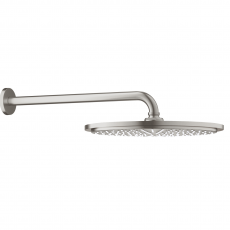 26066DC0 Верхний душ с душевым кронштейном 380 мм,GROHE Rainshower Cosmopolitan 310 суперсталь