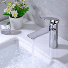 Смеситель для раковины LUSSO Urban Chrome