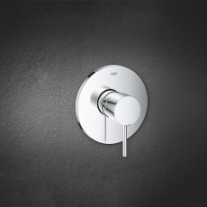 24065003 Смеситель однорычажный для душа GROHE Atrio New, круглая розетка, хром