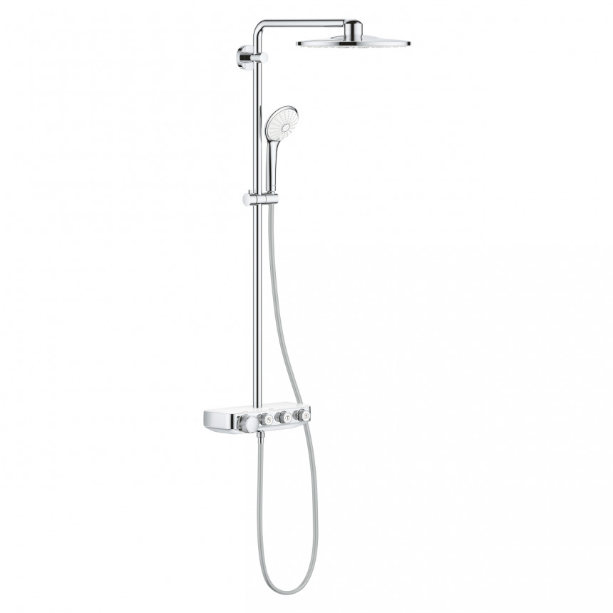 26507LS0 *Душевая система GROHE Euphoria SmartControl 310 DUO с термостатом, белая луна