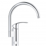 33202003 Смеситель для мойки GROHE Eurosmart 2021 однорычажный, хром