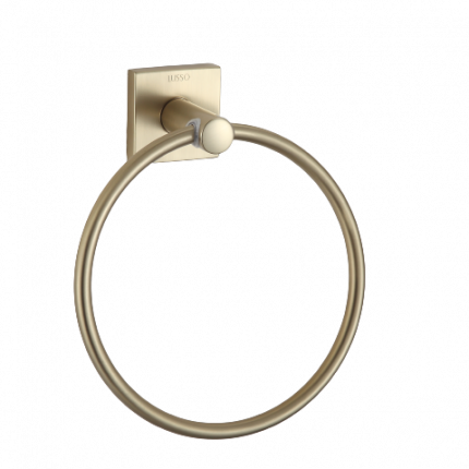 Кольцо для полотенца Minotti MattGold Cube