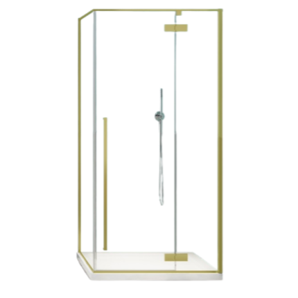 Душевое ограждение Minotti Galaxy 900*900 Gold