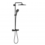 22119KF0 Душевая система с термостатом GROHE Rainshower SmartActive 310, фантомный чёрный