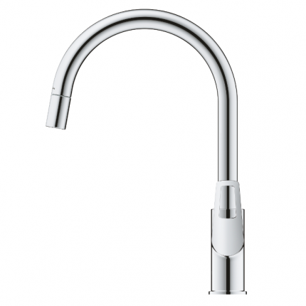 30543000 Смеситель для мойки GROHE BauLoop New с выдвижной лейкой, хром