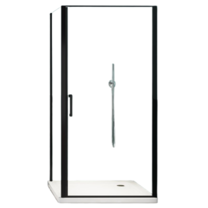 Душевое ограждение Minotti Latte 1000*1000 Black