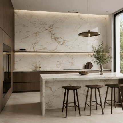 Керамогранит CALACATTA MACCHIA VECCHIA levigato silk 1500x3000