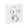 29156LS0 Внешняя часть термостата на 2 выхода GROHE Grohtherm SmartControl, белая луна