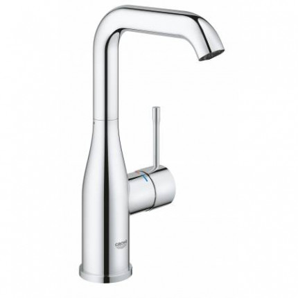 23799001 Смеситель для раковины GROHE Essence New с нажимным донным клапаном, L-size, хром