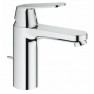23325000 *Смеситель для раковины GROHE Eurosmart Cosmopolitan с донным клапаном, M-size, хром