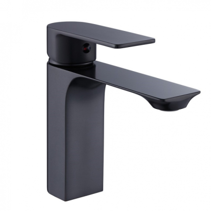 Смеситель для раковины LUSSO Eco Сube M-size Black