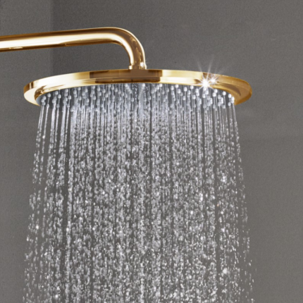 26075GL0 Душевая система GROHE Euphoria System 310 с термостатом, холодный рассвет глянец