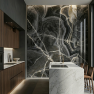 Керамогранит ONICE NERO lucidato shiny 1500x3000