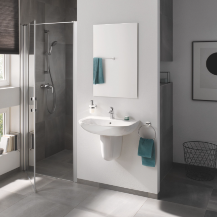 39426000 *Полупьедестал GROHE Bau Ceramic, альпин-белый