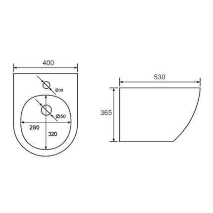 Приставной унитаз Minotti Avanti