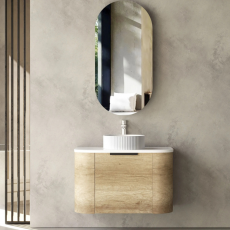 Тумба для ванной комнаты в комплекте с раковиной Minotti Silvano-75 см