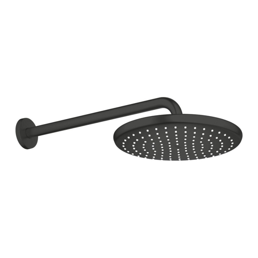 266682430 Верхний душ GROHE Tempesta 250, 1 режим, матовый черный