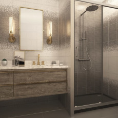 Лейла сер низ 03 Плитка облицовочная  250х400