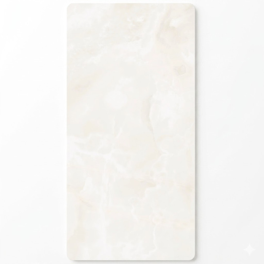 Керамогранит ONICE BIANCO EXTRA lucidato shiny 1500x3000