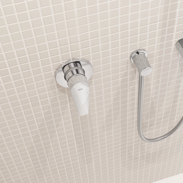 29040001 *Смеситель для душа скрытого монтажа GROHE BauEdge, готовый комплект, хром