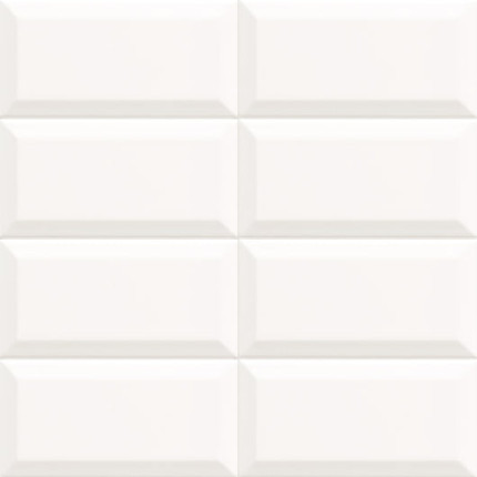 Плитка  BISSEL 10*30  BIANCO  BRILLO